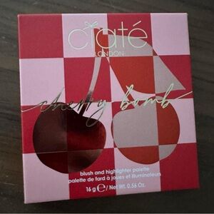 Ciaté London Cherry Bomb Blush and Highlighter Palette - light medium